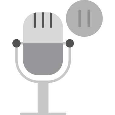 Web simgesi, vektör çizim duraklatma  