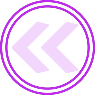 Arrow ağ simgesi, vektör illüstrasyonu