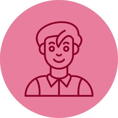 Bowler simgesi vektör illüstrasyonu