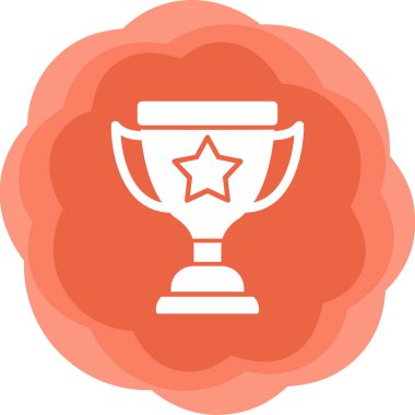 ödül web simgesi basit illüstrasyon