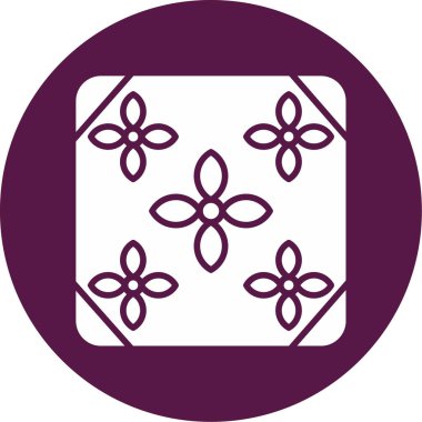 Döşeme. Web simgesi basit illüstrasyon