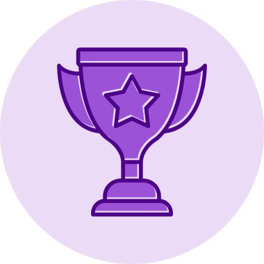 ödül web simgesi basit illüstrasyon