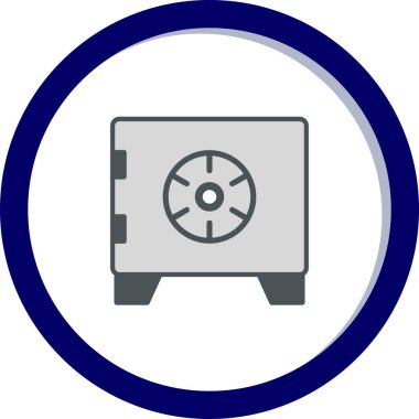 güvenli simge vektör illüstrasyonu 