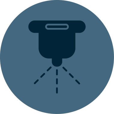 Sprinkler icon, vector illustration simple design