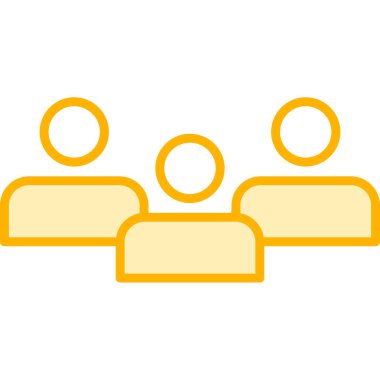 Seyirci Web simgesi vektör illüstrasyonu