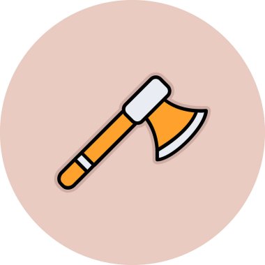 Balta ağ simgesi, vektör illüstrasyonu 