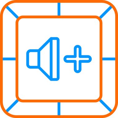 Ağ simgesini, vektör illüstrasyonunu yükselt