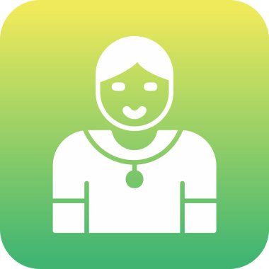 Jimnastik eğitmeni web simgesi, vektör illüstrasyonu