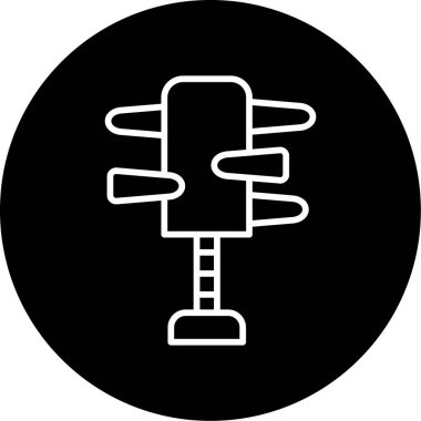 Moda biçimi izole edilmiş arka planda sahte simge       