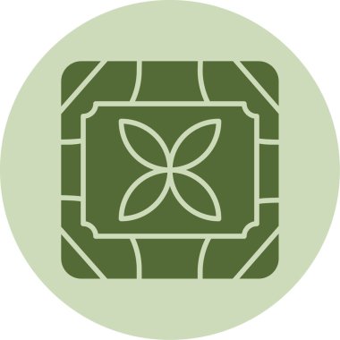 Döşeme. Web simgesi basit illüstrasyon