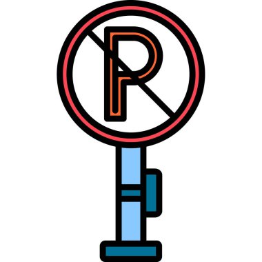 Web simgesi Otopark, illüstrasyon vektör