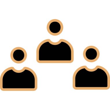 Adaylar web simgesi vektör illüstrasyonu 