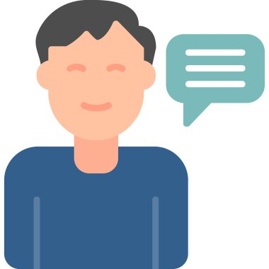 Tavsiye Ağı simgesi basit illüstrasyon