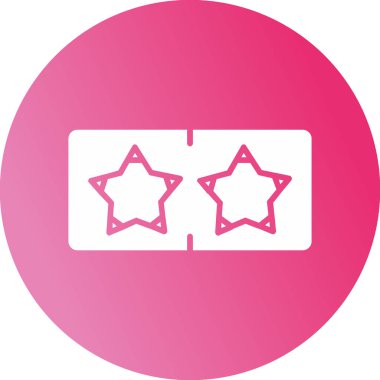 Yıldız Derecelendirme Ağı simgesi, vektör illüstrasyonu