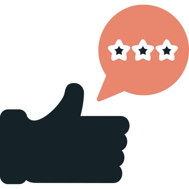 Geri bildirim simgesi, vektör illüstrasyon tasarımı 