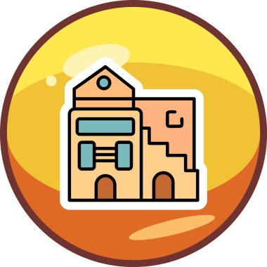 vektör evi oluşturma simgesi, modern tasarım illüstrasyonu 