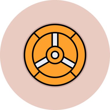 lastik simgesi vektör illüstrasyonu 