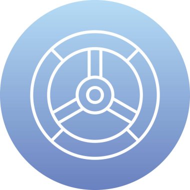 lastik simgesi vektör illüstrasyonu 