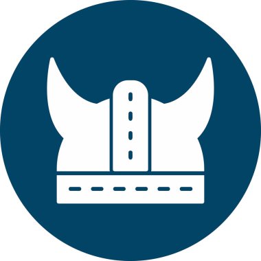 Kask simgesi vektör illüstrasyonu 