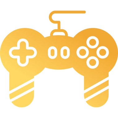 joystick web simgesi basit illüstrasyon 