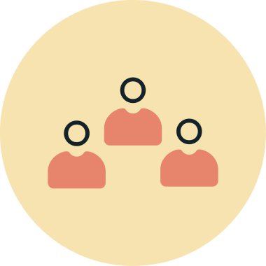 Adaylar web simgesi vektör illüstrasyonu 