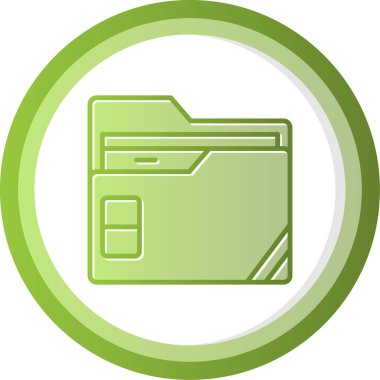 dizin simgesi, vektör illüstrasyonu basit tasarım