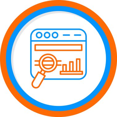 vektör Arama Web simgesi illüstrasyonu 