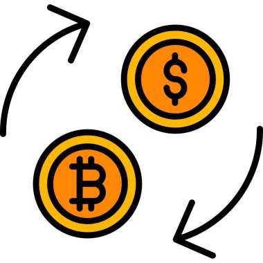 para takas simgesi basit illüstrasyon