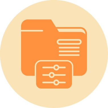 Dizin Denetim simgesi, vektör illüstrasyonu           