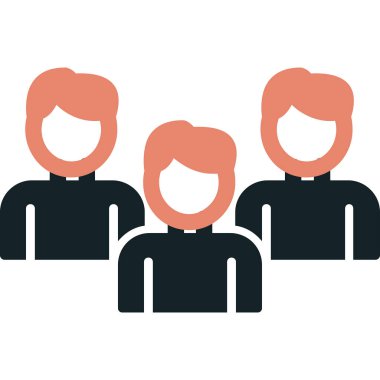 vector illustration of Group people icon 