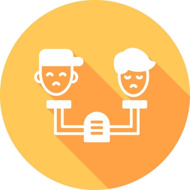 Modern Eşitlik simgesinin vektör illüstrasyonu                