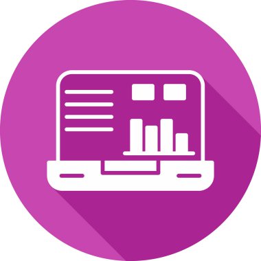 Dizüstü web simge vektör çizim 