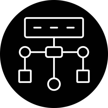 vector illustration of modern Algorithm icon            