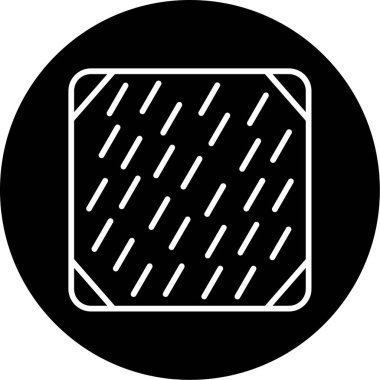 Döşeme. Web simgesi basit illüstrasyon