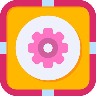 Simge, vektör illüstrasyonu basit tasarım