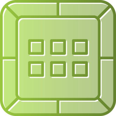 Uygulama simgesi, vektör illüstrasyonu basit tasarım