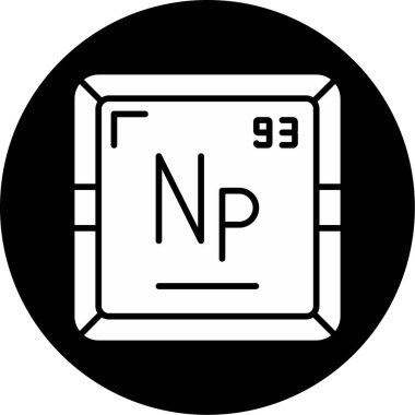 Periyodik tablo simgesinin Neptunyum kimyasal elementi