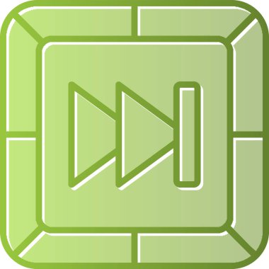 Hızlı ileri kutsal kişilerin resmi, vektör çizim                         