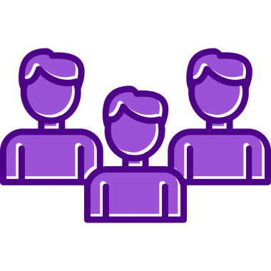 vector illustration of Group people icon 