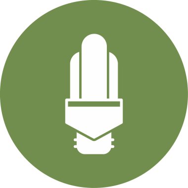 Ampul simgesinin vektör illüstrasyonu 