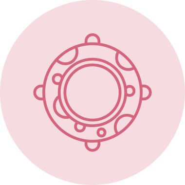 Can simidi. Web simgesi basit illüstrasyon