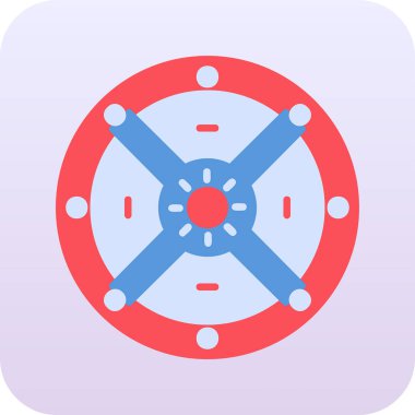 Ağ için koruma kalkanı vektör simgesi 