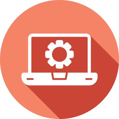 Yazılım web simgesi vektör illüstrasyonu