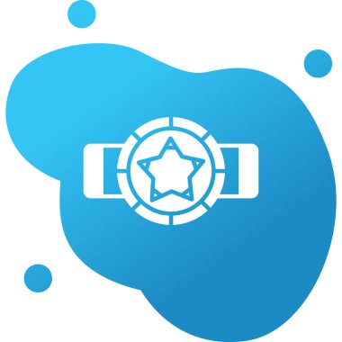 yıldız web simgesi basit illüstrasyon 