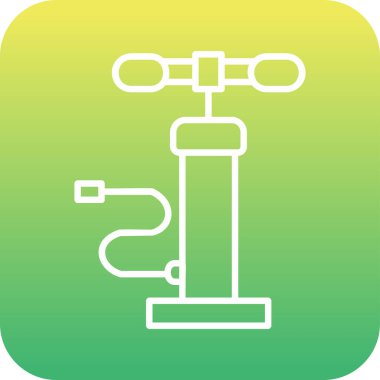 Air Pump modern simgesinin vektör illüstrasyonu                  