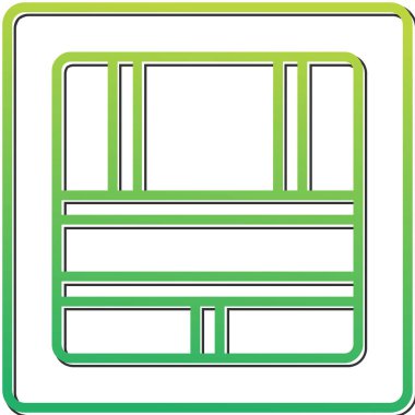 Tatami mat simgesinin web çizimi