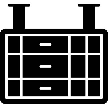 Puan tablosu simgesi, vektör illüstrasyonu basit tasarım