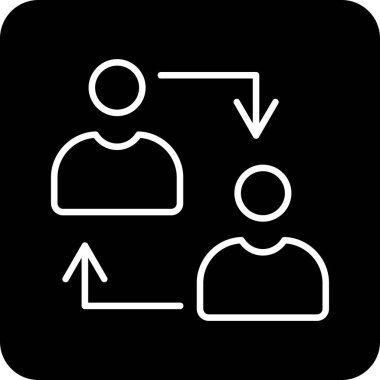 Web simgesi vektör illüstrasyonunu transfer et 