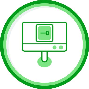 Giriş. Web simgesi basit tasarım