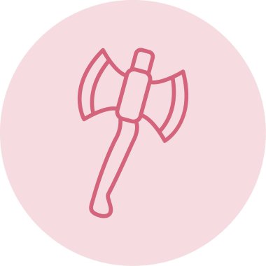 Balta ağ simgesi, vektör illüstrasyonu 